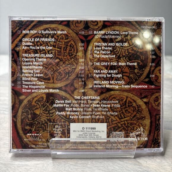 The Chieftains – Film Cuts CD 1996 Celtic Folk Irish Movie Soundtracks RCA - Picture 2 of 5